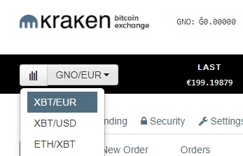 kraken liste de crypto monnaie