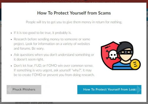Sse protéger des scams crypto