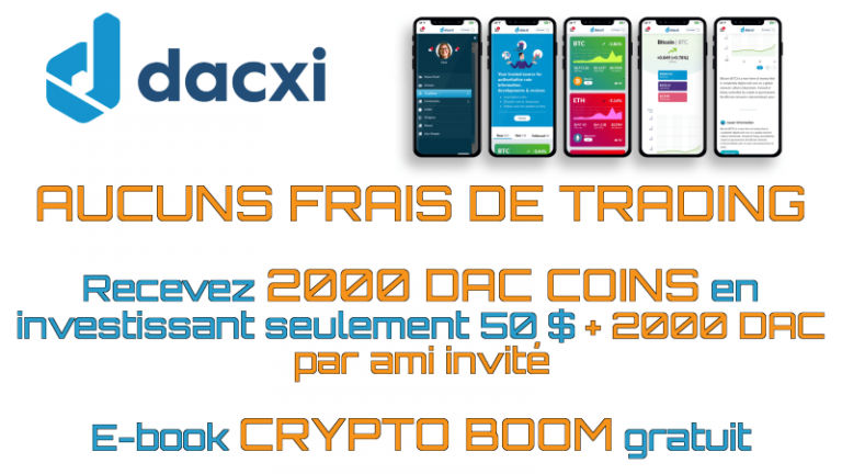 Dacxi DAC Coin Trading